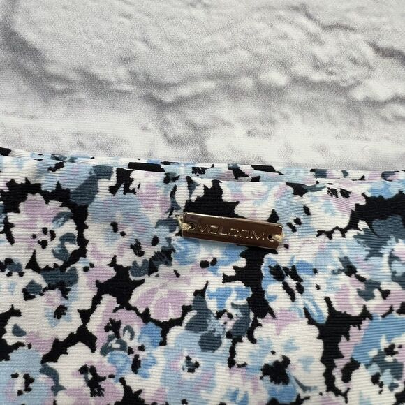 Volcom COASTAL BLUE Bloom Generation Bikini Swim Bottom Size M Floral New - Picture 6 of 6